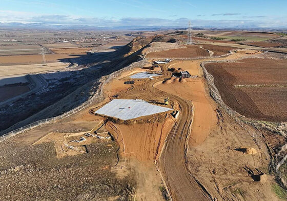 Finaliza la cimentación de las tres nuevas construcciones del Centro Arqueológico de Lancia